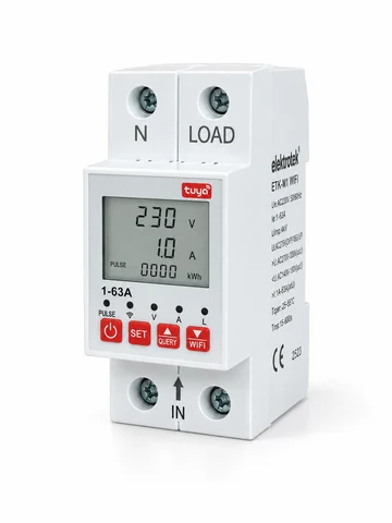 Elektrotek ETK-M1 WiFi voltaj ve akım koruma rölesi